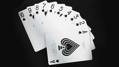Yuci Silver Playing Cards | TCC