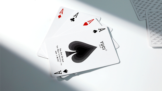 Yuci Tiny Wizard Black Playing Cards | TCC