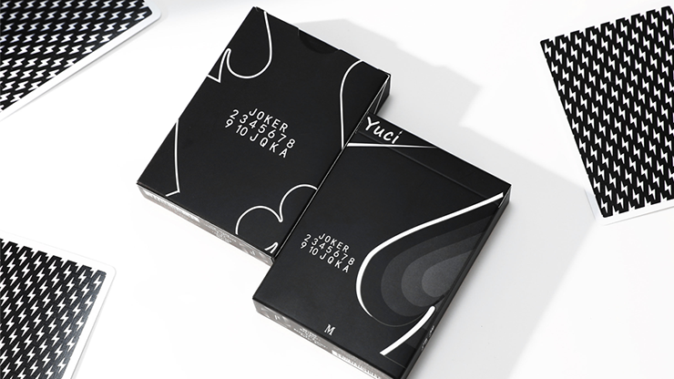 Yuci Tiny Wizard Black Playing Cards | TCC