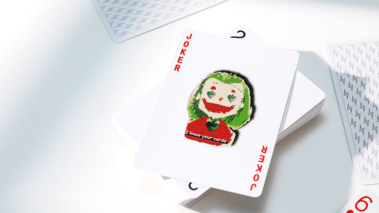 Yuci Tiny Wizard White Playing Cards | TCC