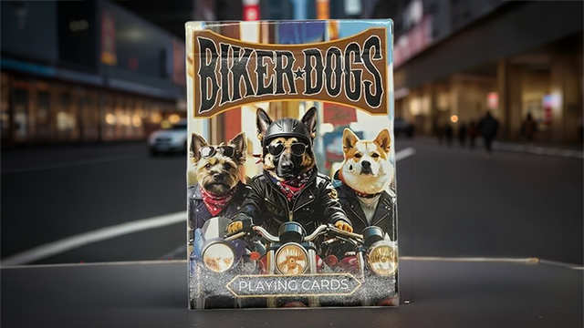 Biker Dogs Playing Cards | Collectable Playing Cards