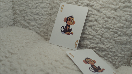 Bicycle Johnny the Monkey Playing Cards