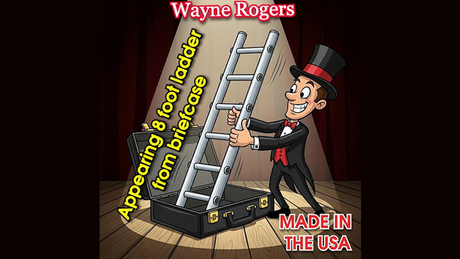 Wayne Rogers Appearing 8 Foot Ladder from Briefcase | Big Guys Magic