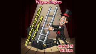 Wayne Rogers Appearing 8 Foot Ladder from Briefcase | Big Guys Magic