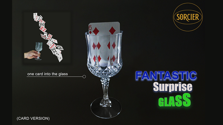 Fantastic Surprise Glass (Card Version) | Sorcier Magic