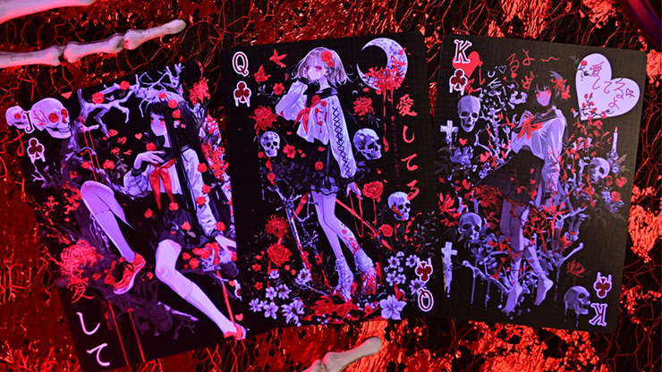 Crimson Maple Playing Cards | Evolkad