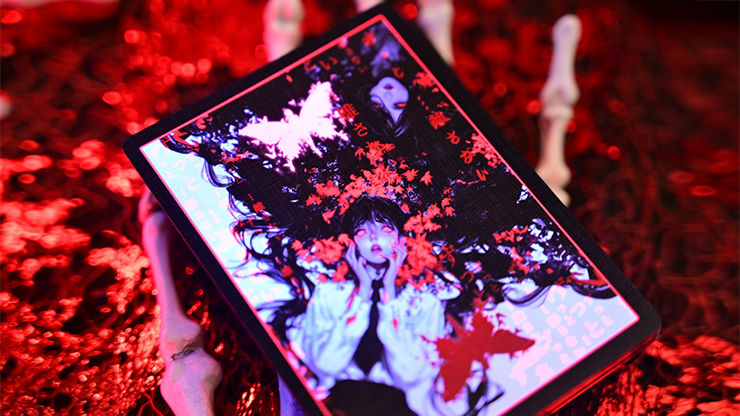 Crimson Maple Playing Cards | Evolkad