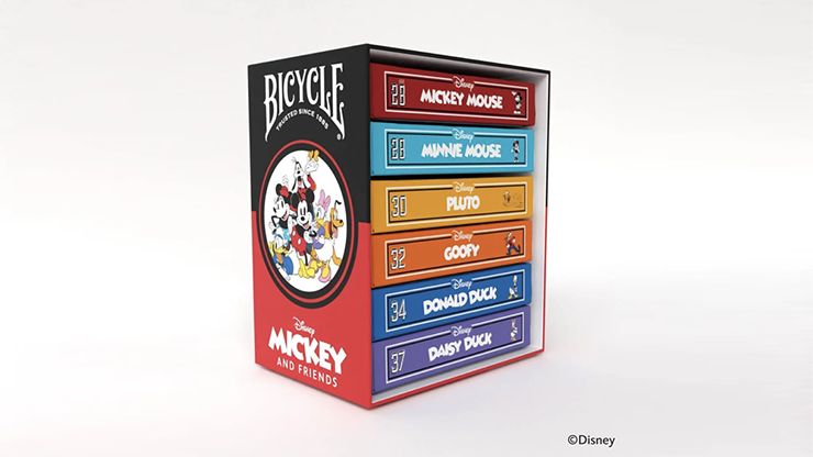 Bicycle Disney Mickey and Friends Box Set | US Playing Card Co