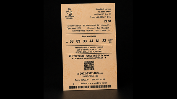 Cosmos UK Lotto Roll | BlackBox Magic Creations