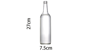 Self Exploding Transparent Beer Bottle (Large) | Wance
