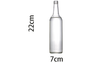 Self Exploding Transparent Beer Bottle (Small) | Wance