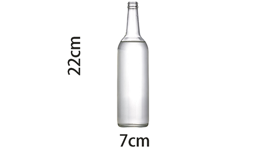 Self Exploding Transparent Beer Bottle (Small) | Wance