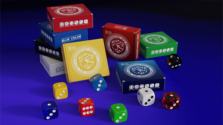 Regular Dice Set (9 Normal Dice) | IARVEL Magic (Black)
