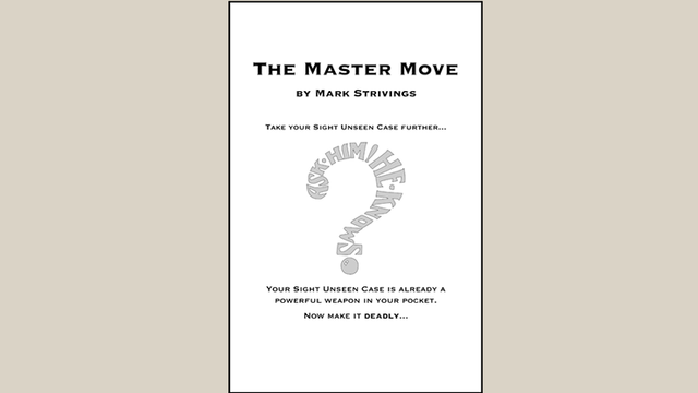 The Master Move | Mark Strivings