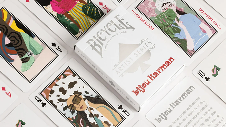 Bicycle Bijou Karman Purp/Red Box Set | US Playing Cards