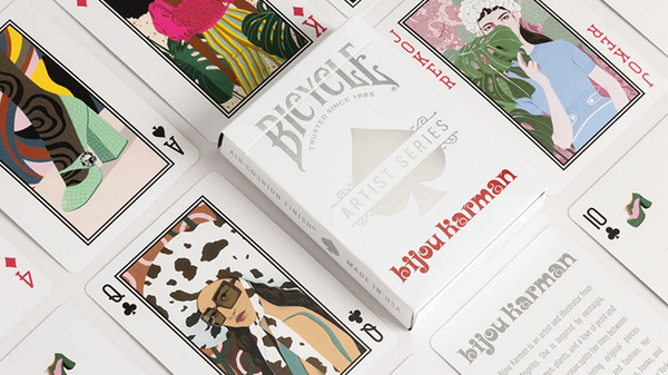 Bicycle Bijou Karman Purp/Red Box Set | US Playing Cards