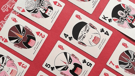 The Three Kingdoms of Peking Opera Playing Cards