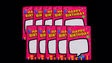 Birthday Silk Surprise REFILL (10 Silks) | PlayTime Magic DEFMA (Pink)