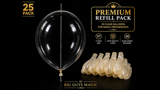 Needle Through Balloon Refill Pack (25 Count) | Big Guy's Magic