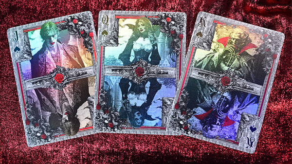 Trinity of Night - Vampire HOLO Playing Cards | Evokad