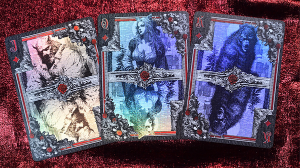 Trinity of Night - Werewolf HOLO Playing Cards | Evokad