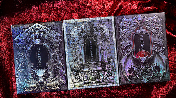 Trinity of Night - Demon Hunter HOLO Playing Cards | Evokad