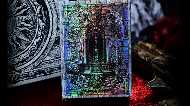 Trinity of Night - Demon Hunter HOLO Playing Cards | Evokad