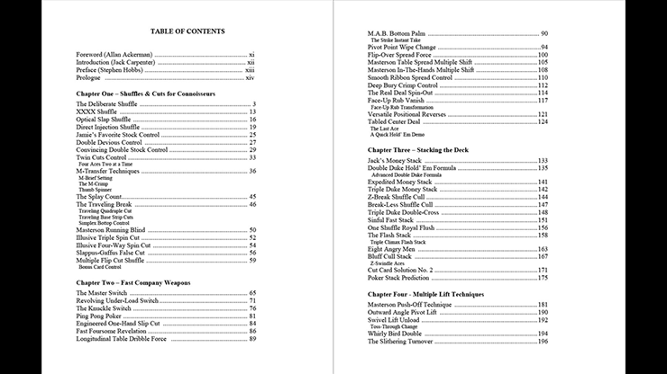 Card Table Artifice for Conjurors | Jamie Masterson