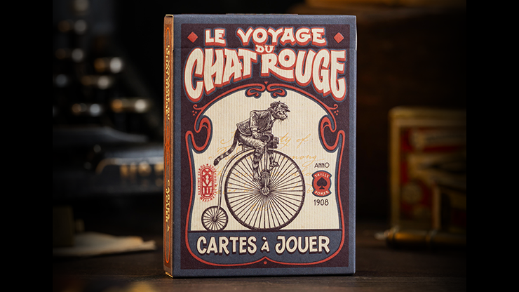 Le Voyage Du Chat Rouge Playing Cards | Stockholm17