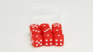 Forcing Cup Dice Set (Red) | Magic Express