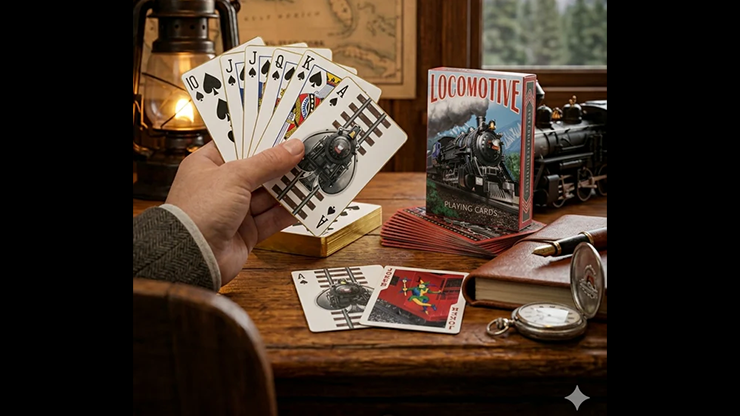 Locomotive Playing Cards | Collectable Playing Cards