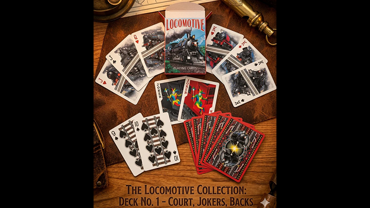 Locomotive Playing Cards | Collectable Playing Cards