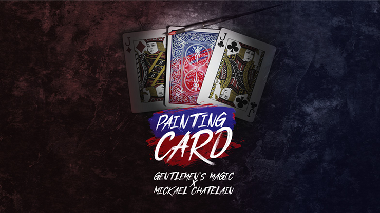 Painting Card (Red) | Mickael Chatelain & Gentlemen's Magic