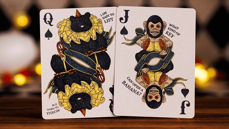 Standard Edition Night at the Circus (Animal Show) Playing Cards | Anti-Faro