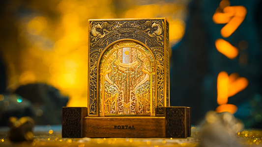 Portal Walnut Boxset Playing Cards | Ark Playing Cards
