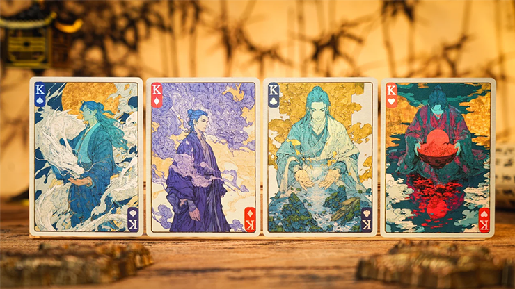 Ancient Relics Gem Playing Card | 52 Muse (Pink)