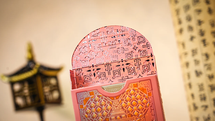 Ancient Relics Gem Playing Card | 52 Muse (Pink)