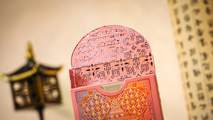 Ancient Relics Gem Playing Card | 52 Muse (Pink)