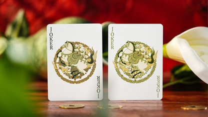 Year of the Horse (Green) Playing Cards | TCC Fashion