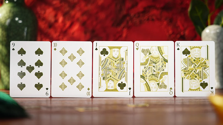 Year of the Horse (Green) Playing Cards | TCC Fashion
