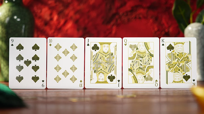 Year of the Horse (Green) Playing Cards | TCC Fashion