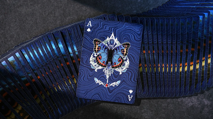 Morpho V2 (Sapphire / Blue) Playing Cards | TCC Fashion