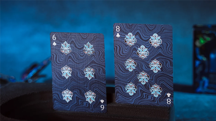 Morpho V2 (Sapphire / Blue) Playing Cards | TCC Fashion