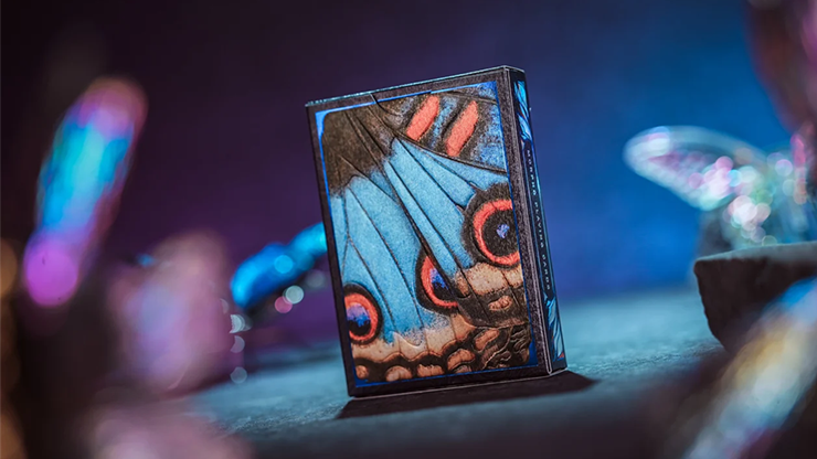 Morpho V2 (Sapphire / Blue) Playing Cards | TCC Fashion