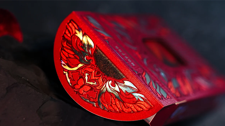 Morpho V2 (Carmine) Playing Cards | TCC Fashion