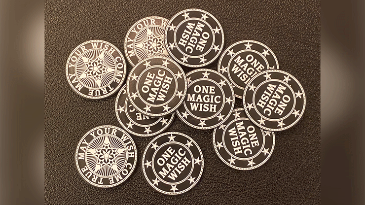 Giveaway Magic Wishing Coins (20 Plastic Coins) | Alan Wong
