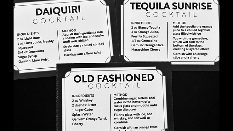 Cocktail Cards (Margarita) | Svenpad