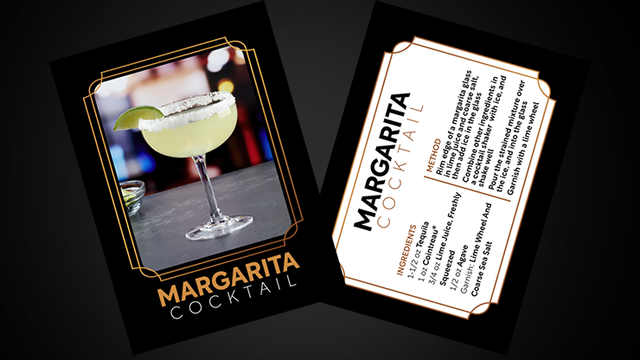 Cocktail Cards (Margarita) | Svenpad