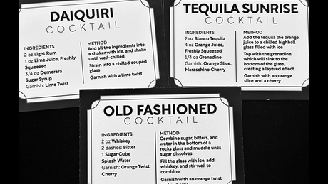 Cocktail Cards (Aperol Spritz) | Svenpad