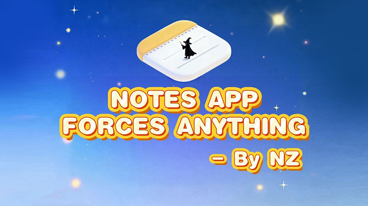 Notes App Forces Anything | Richard Zeng & Bacon Magic
